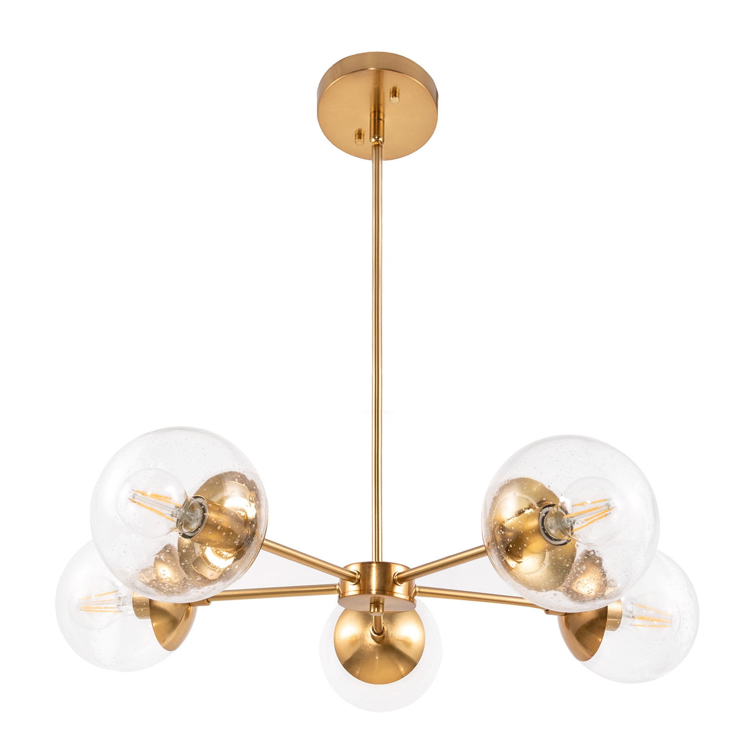 Design House Gracelyn 5-Light Indoor Chandelier in Satin Gold
