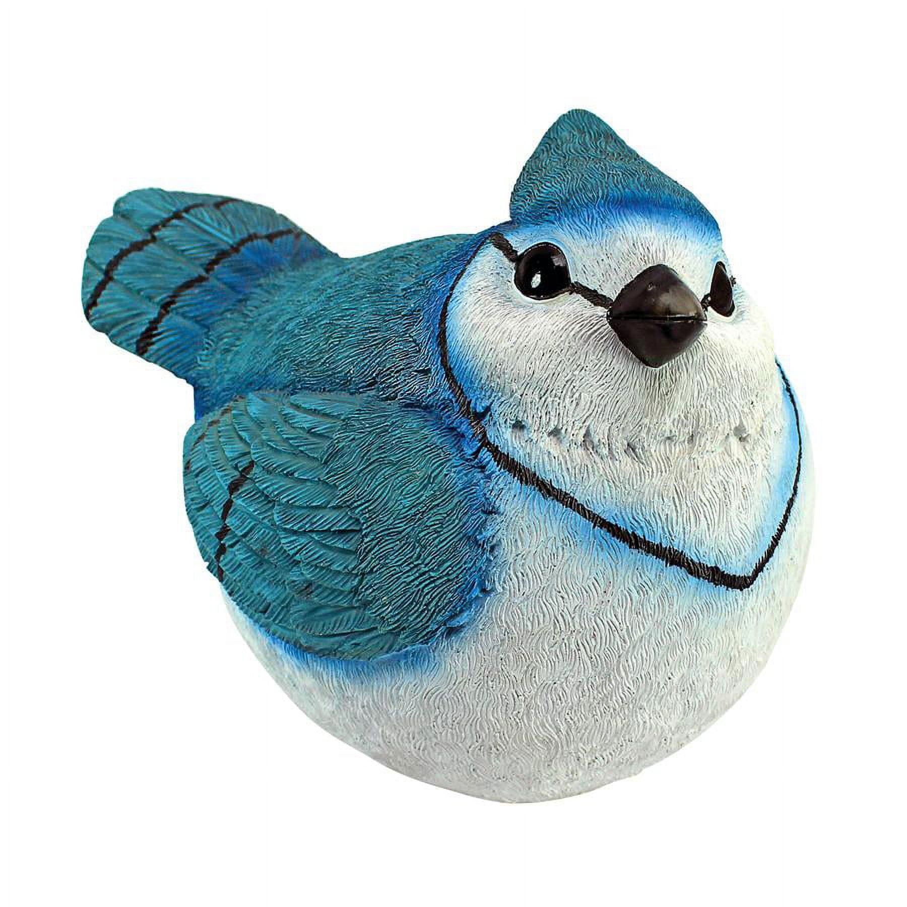 Design Toscano Blue Jay Burly Bird Statue