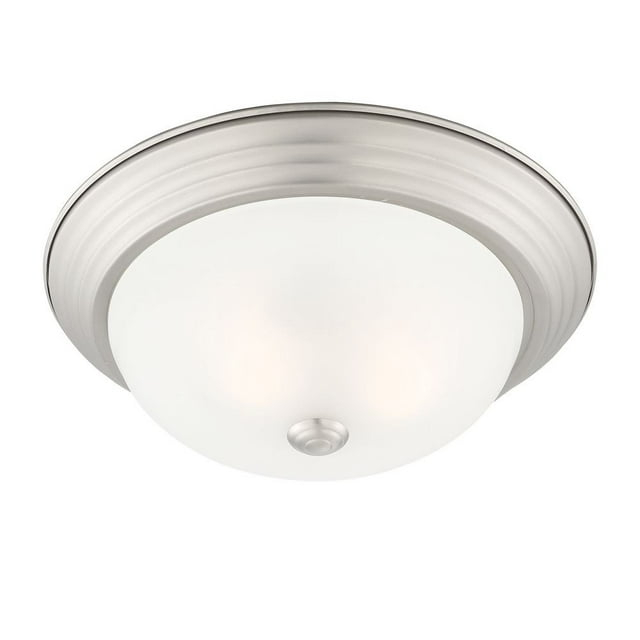 Designers Fountain 1257M-PW-W Flush Mounts Pewter Decorative Pewter