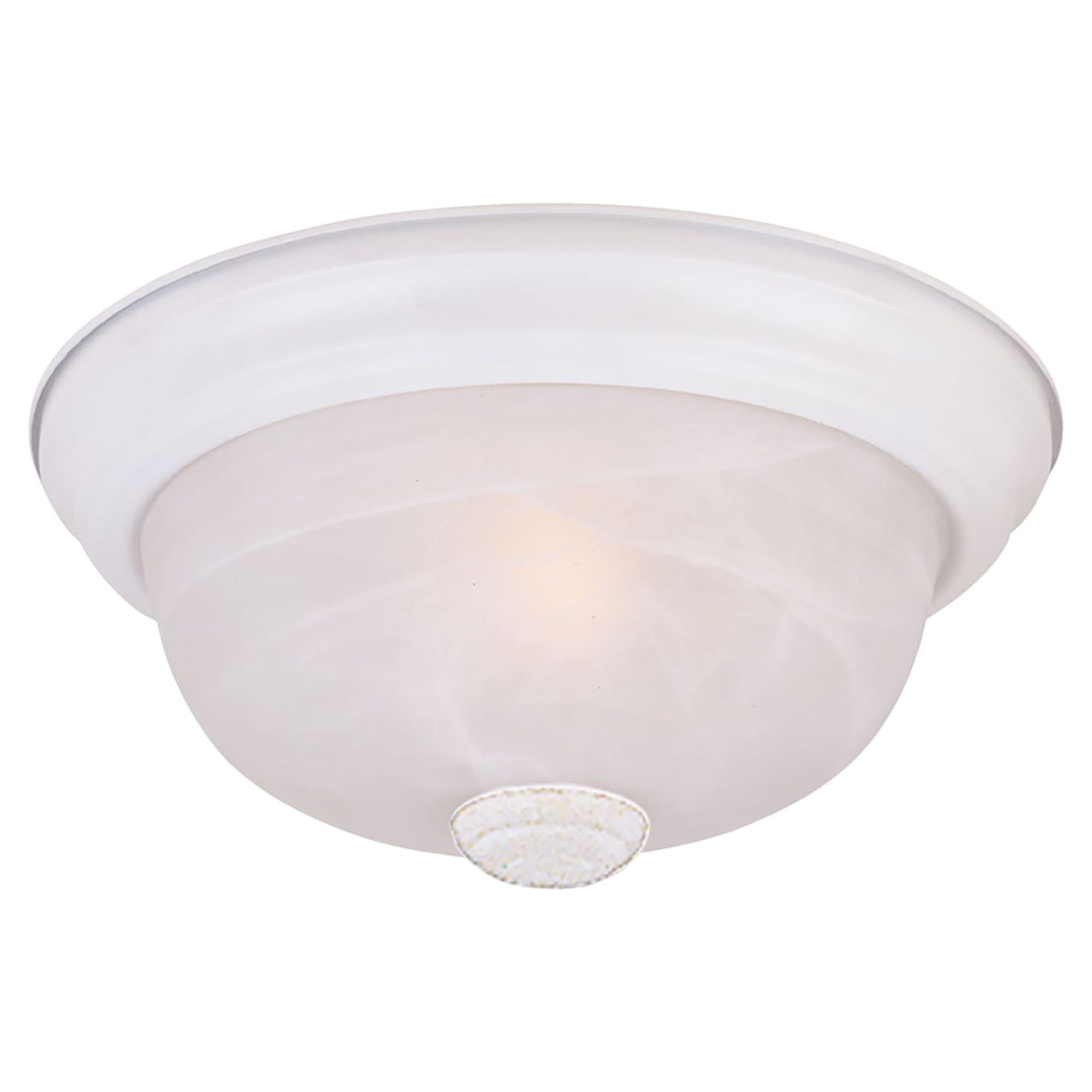 Designers Fountain 15 inch Large 3-Light White Flush Mount Ceiling Light, 1257L-WH-AL