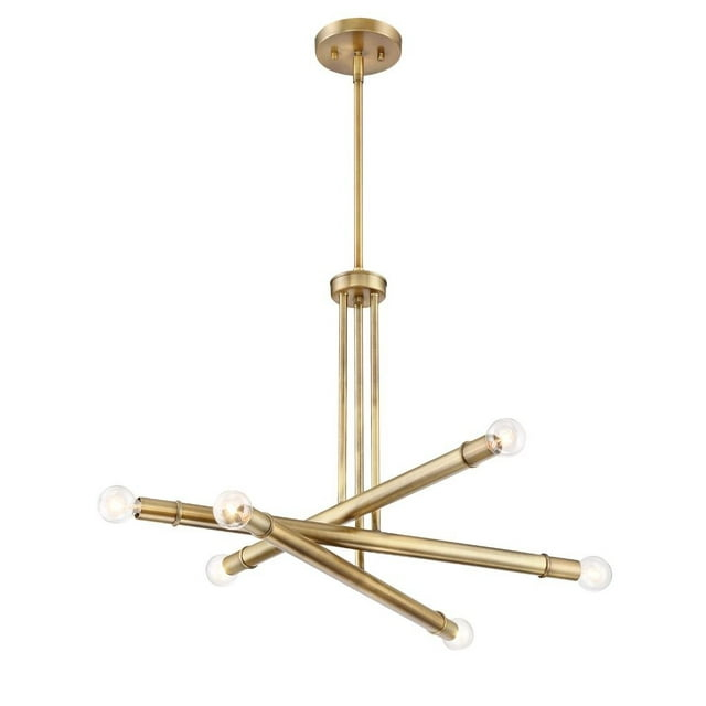 Designers Fountain 92786-OSB Emmett 3 Light Chandelier in Old Satin Brass