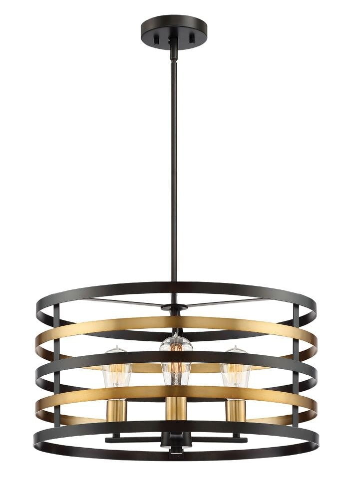 Designers Fountain 92933-AB Mya 3 Light Pendant in Antique Bronze