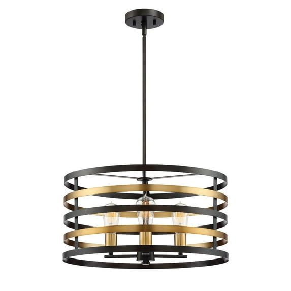 Designers Fountain 92933-AB Mya 3 Light Pendant in Antique Bronze