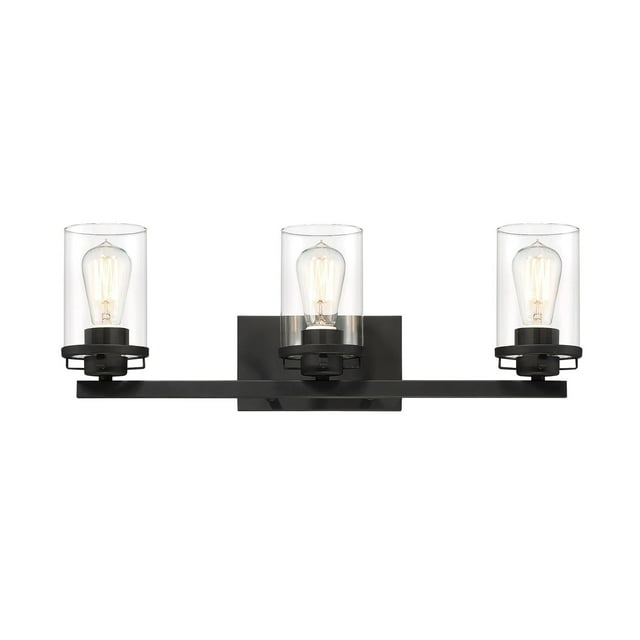 Designers Fountain 93303-BK Jedrek 3 Light Bath in Black