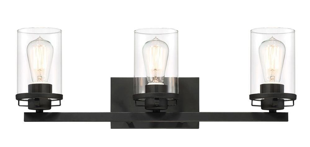 Designers Fountain 93303-BK Jedrek 3 Light Bath in Black