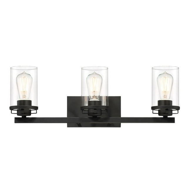 Designers Fountain 93303-BK Jedrek 3 Light Bath in Black