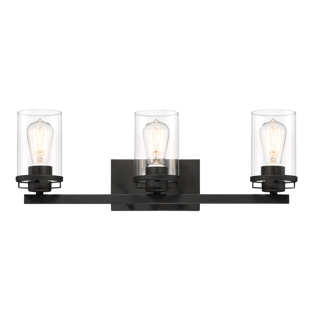 Designers Fountain 93303-BK Jedrek 3 Light Bath in Black