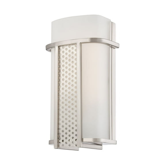 Designers Fountain Lucern Satin Platinum LED Wall Sconce, LED6050-SP