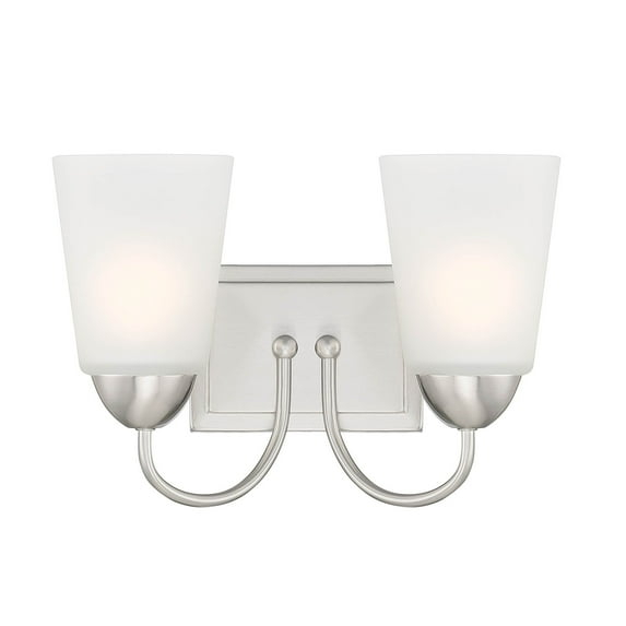 Designers Fountain - Malone - 2 Light Bath Vanity In Transitional Style-9.25