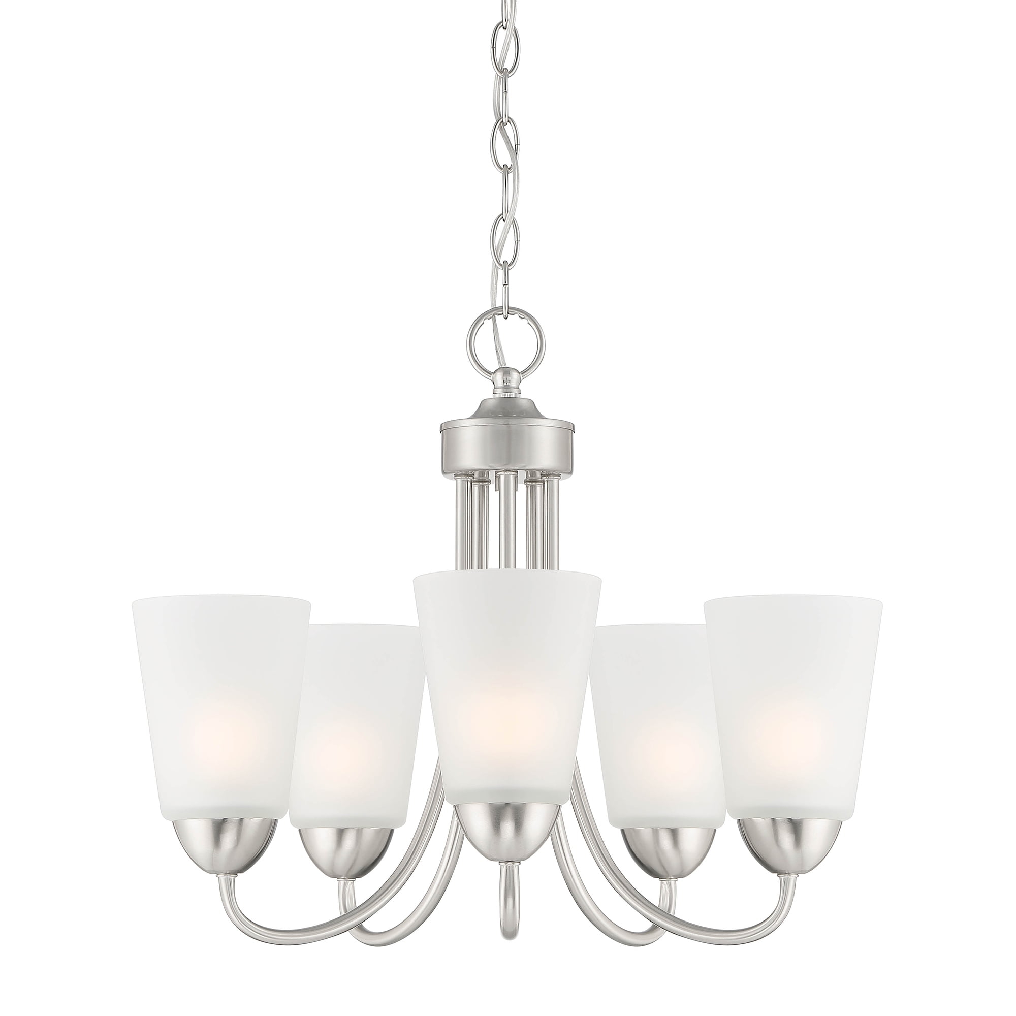 Designers Fountain Malone 5 Light Brushed Nickel Chandelier, D267M-5CH-BN
