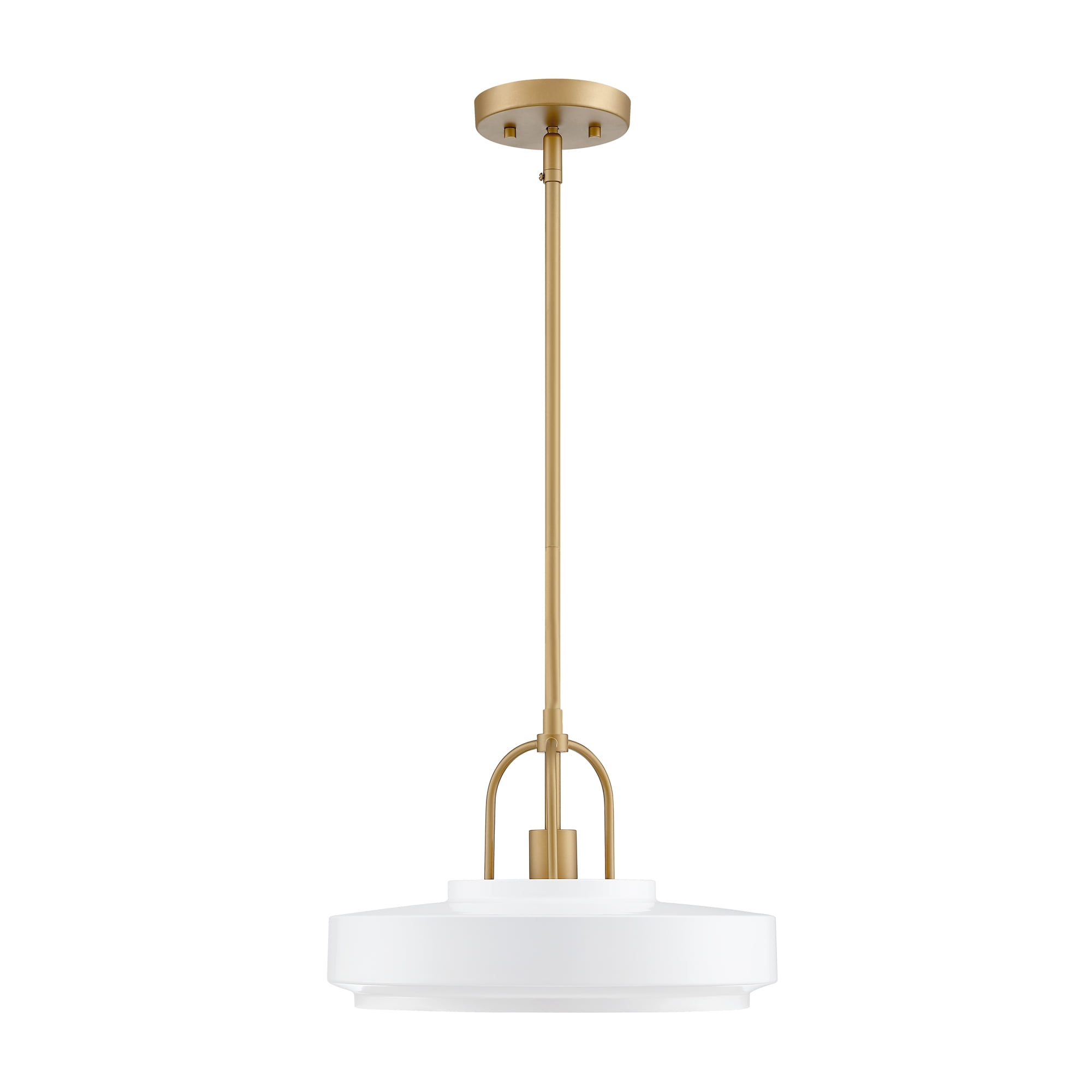 Designers Fountain Odea 14 inch 1-Light Matte White Transitional Pendant Light, D295M-14P-MW