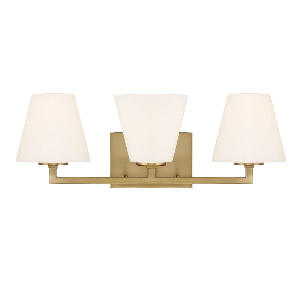 Designers Fountain - Palmyra - 3 Light Bath Vanity In Mid-Century Modern