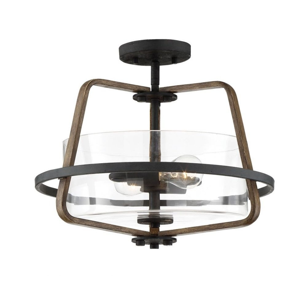 Designers Fountain - Two Light Semi-Flush Mount - Ryder - 2 Light Semi-Flush