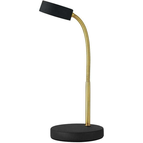 Globe Electric 5 Watt Matte Black Energy Star Integrated LED Desk Lamp