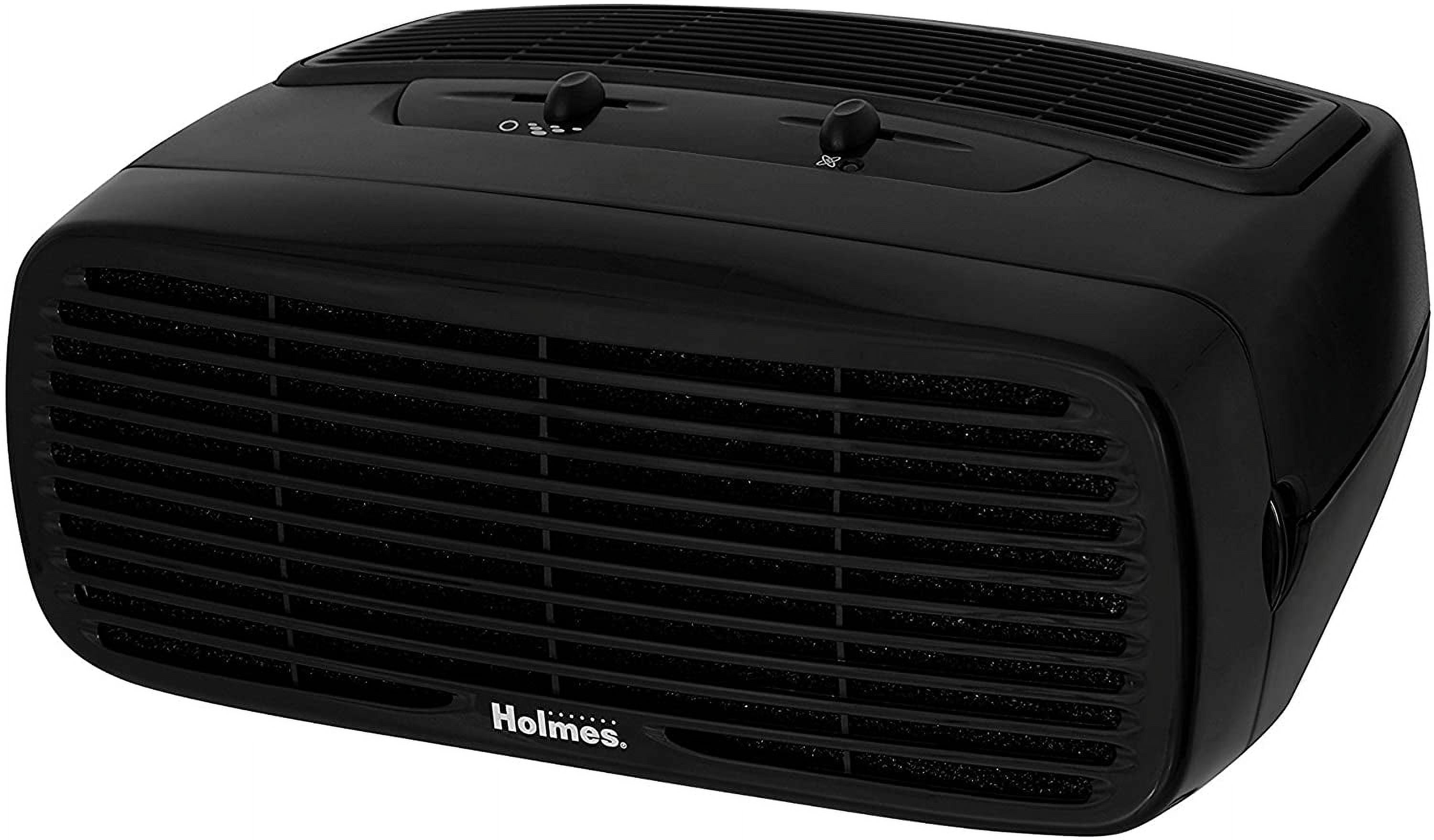 Xayoca Desktop HEPA-Type , 3 Speeds plus Optional Ionizer small Air Purifier, HAP242B-U, Black