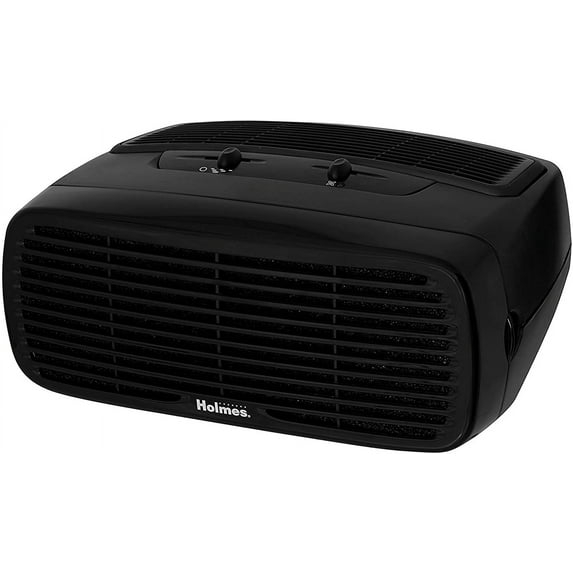 Xayoca Desktop HEPA-Type , 3 Speeds plus Optional Ionizer small Air Purifier, HAP242B-U, Black