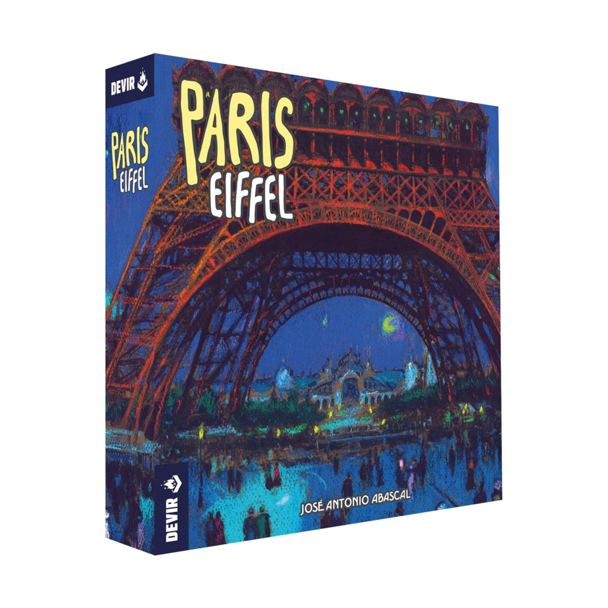 Devir Paris: La Cite de la Lumiere Expansion: Eiffel, Board Game, Tiles Board Game, Multilanguage, Age +8