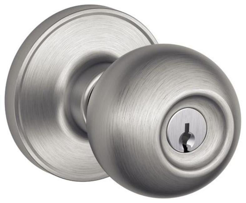 Dexter by Schlage J54CNA630 Corona Keyed Entry Knob, Satin Stainless Steel