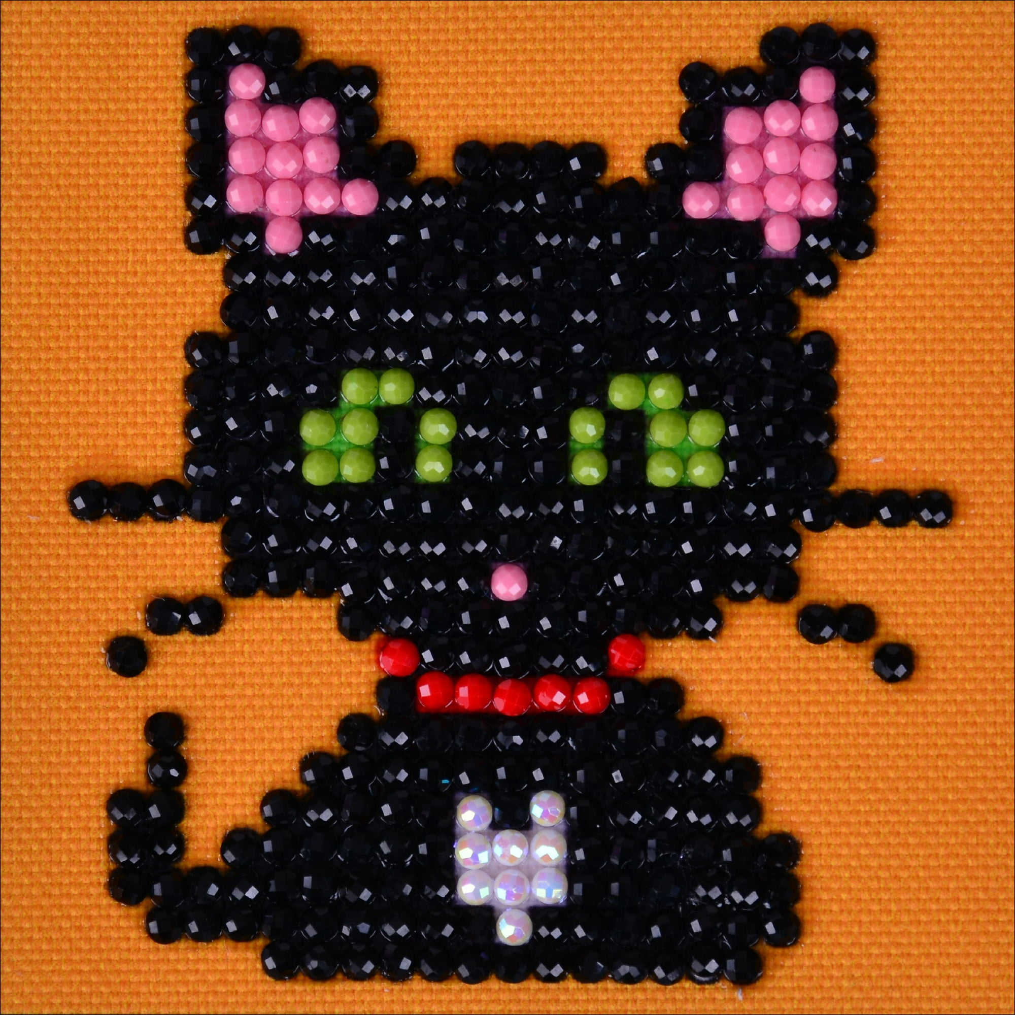 Diamond Dotz Diamond Embroidery Facet Art Kit 4.75"X4.75"-Green Eye Sparkle