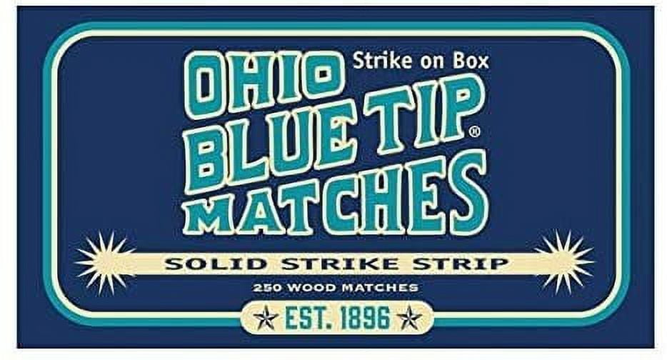 Diamond Ohio Blue Tip Matches, 250-Ct Box