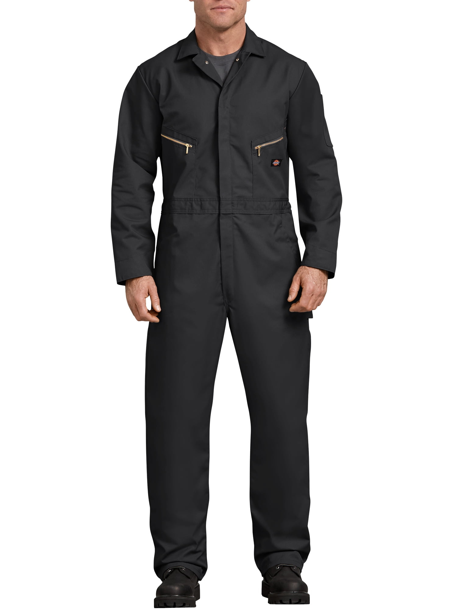 Dickies Mens and Big Mens Deluxe Blended Long Sleeve Coveralls