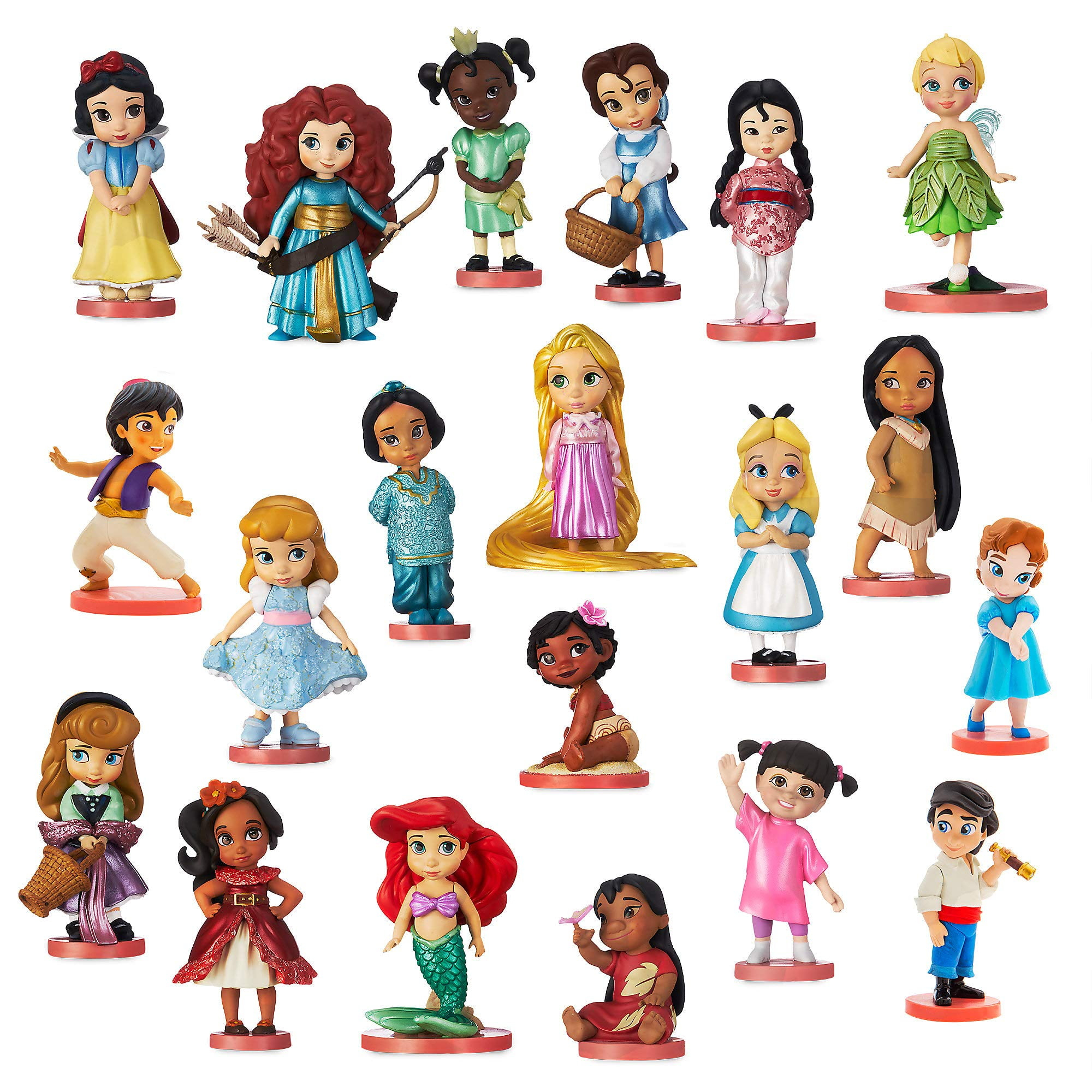 Disney 2022 Animators Collection 20-Piece PVC Mega Figurine Playset
