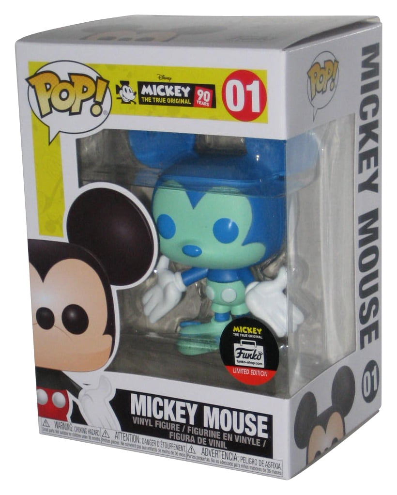 Funko POP! Disney: Mickey's 90Th - Mickey Mouse [Blue/Green] 01 Shop Exclusive Limited Edition