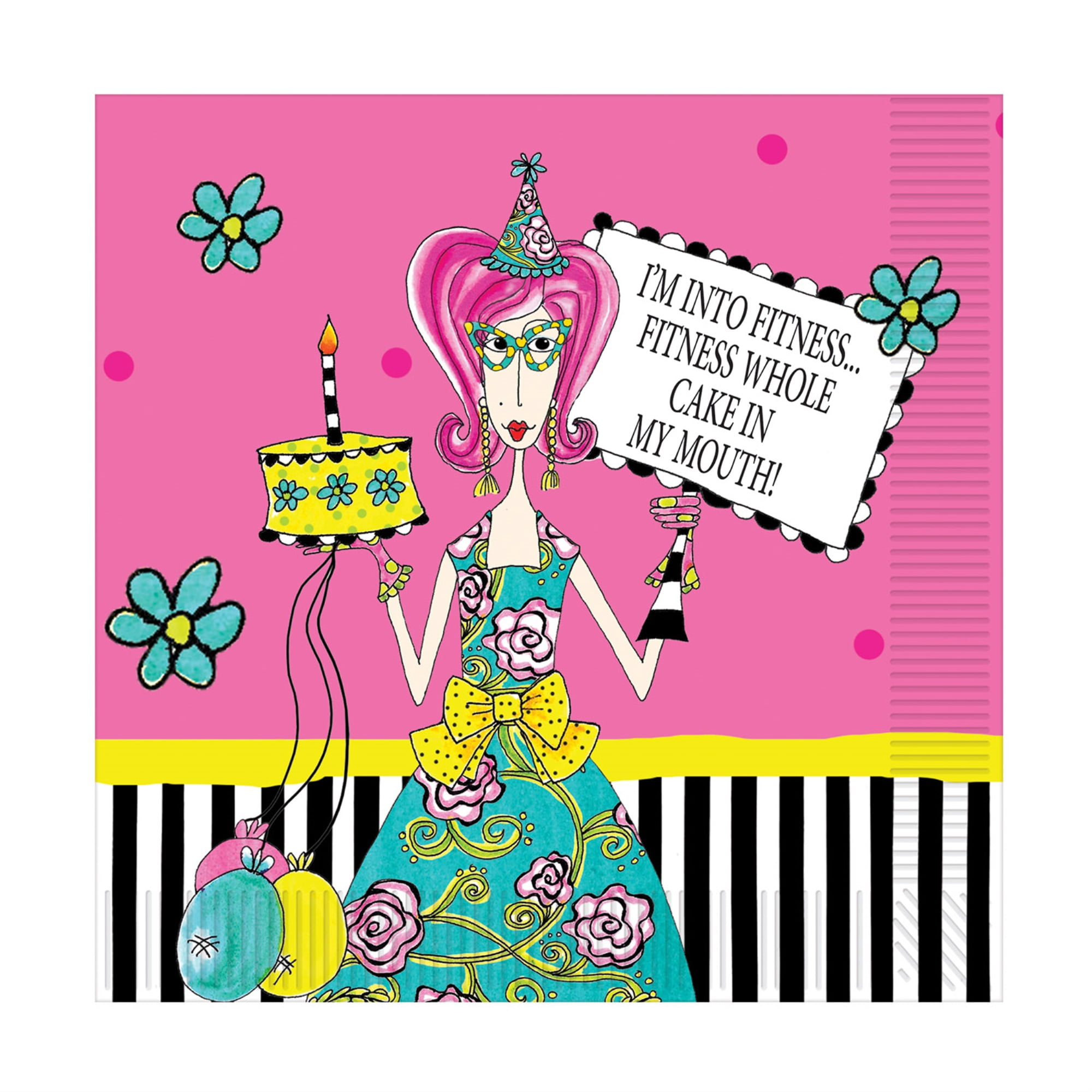 Beistle Dolly Mama's Adult Celebratn Lunch Nap, (48/Pkg) Multicolored