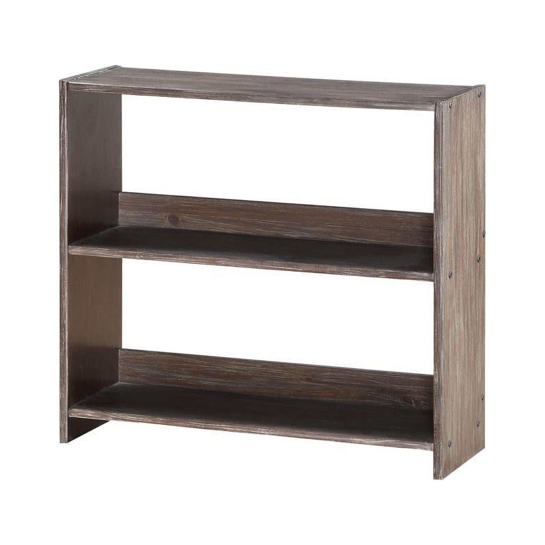 Donco LOW LOFT SMALL BOOKCASE BRUSHED SHADOW