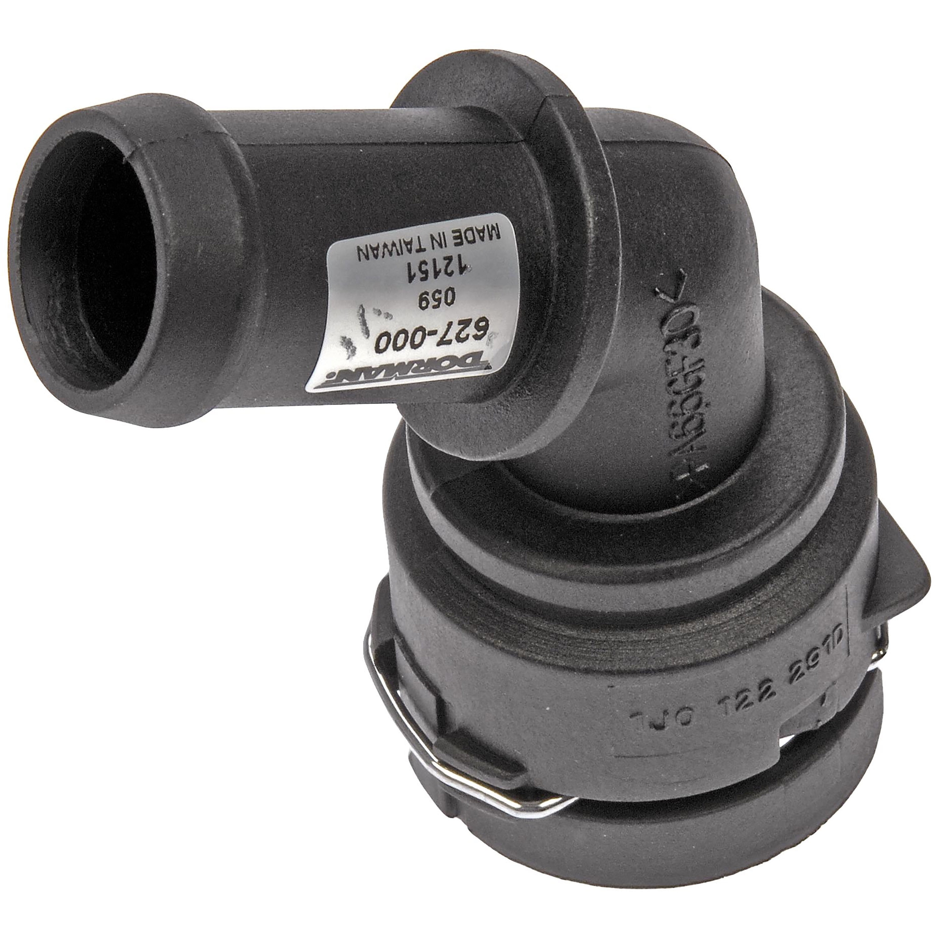 Dorman 627-000 Radiator Coolant Hose Connector for Specific Audi / Volkswagen Models