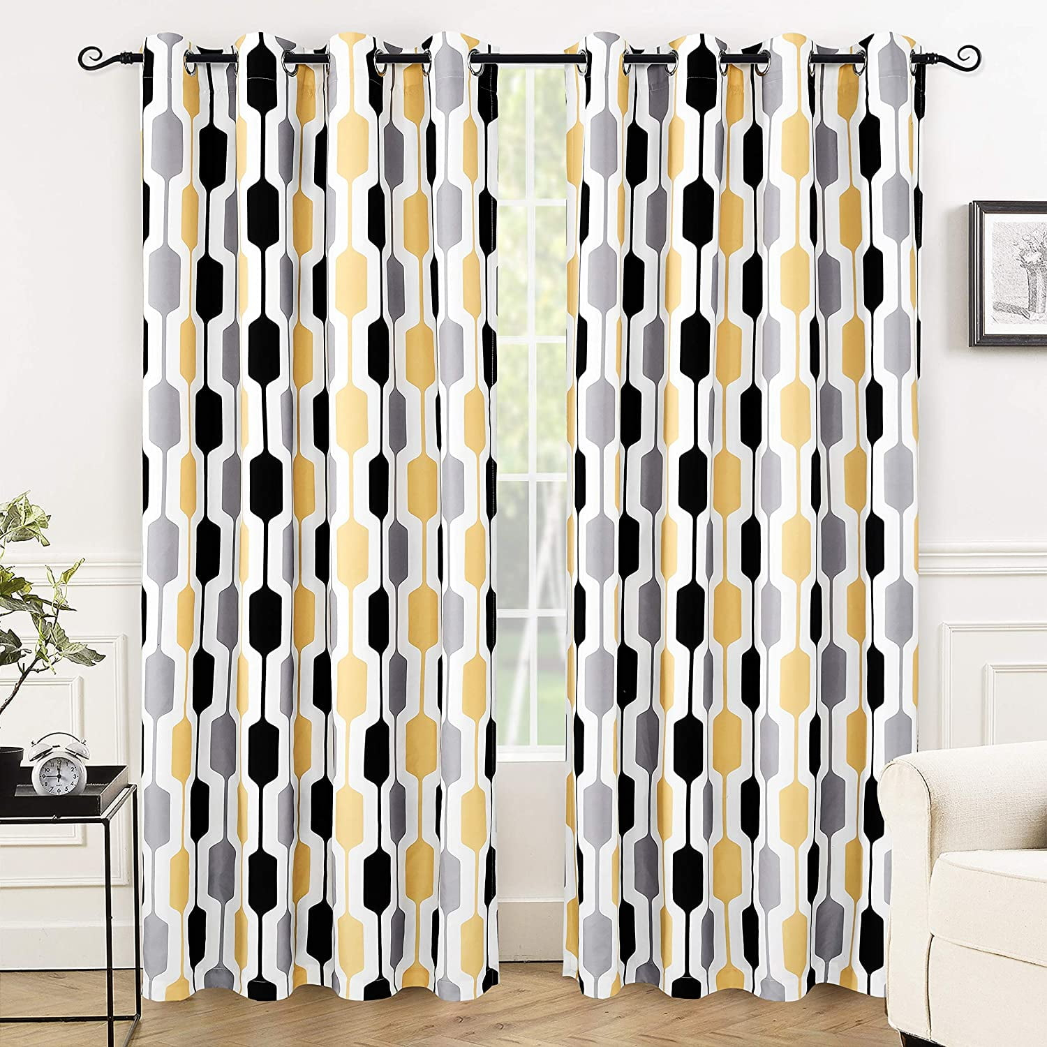 DriftAway Grommet Room Darkening Curtains, 52" x 84" (2 Panels)