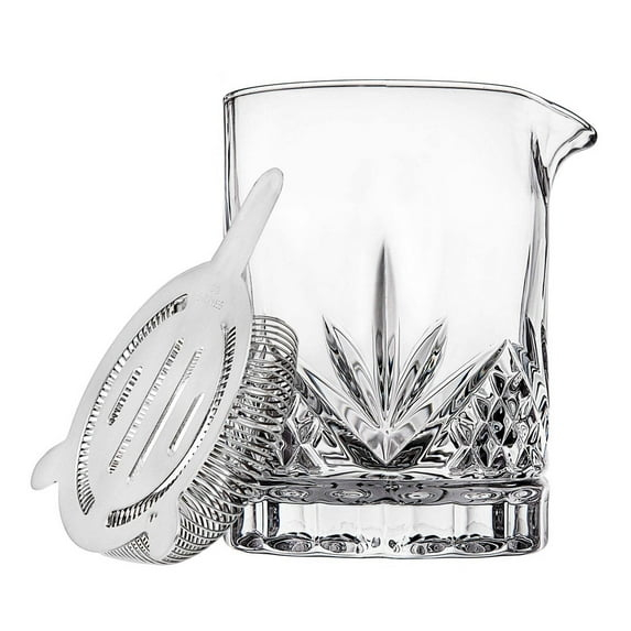 Godinger Silver Art Co Dublin Crystal Cocktail Mixing Pitcher