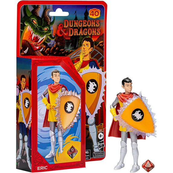 Dungeons & Dragons Cartoon Classics Eric Action Figure, 6-Inch Scale