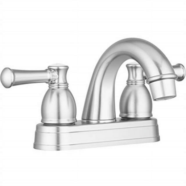 Dura Faucet Designer Arc Spout RV Lavatory Faucet - Brushed Satin Nickel