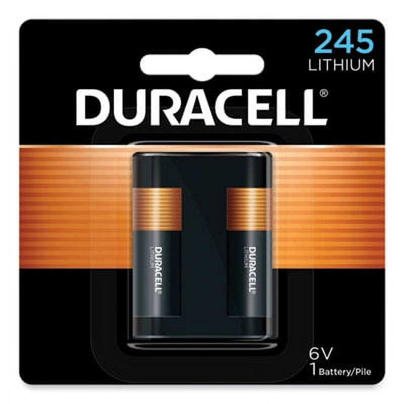 Duracell® Specialty High-Power Lithium Battery, 245, 6 V DL245BPK