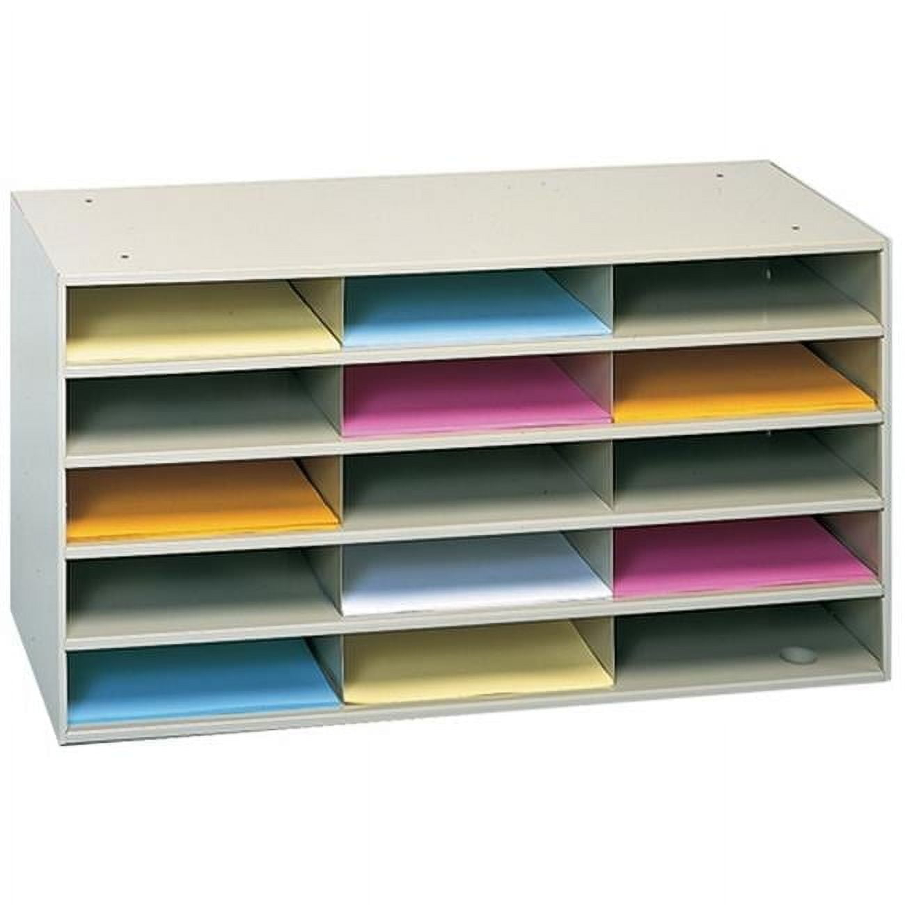 Symple Stuff Symple Stuff Metal 15 Compartment Mailroom Table Accessory