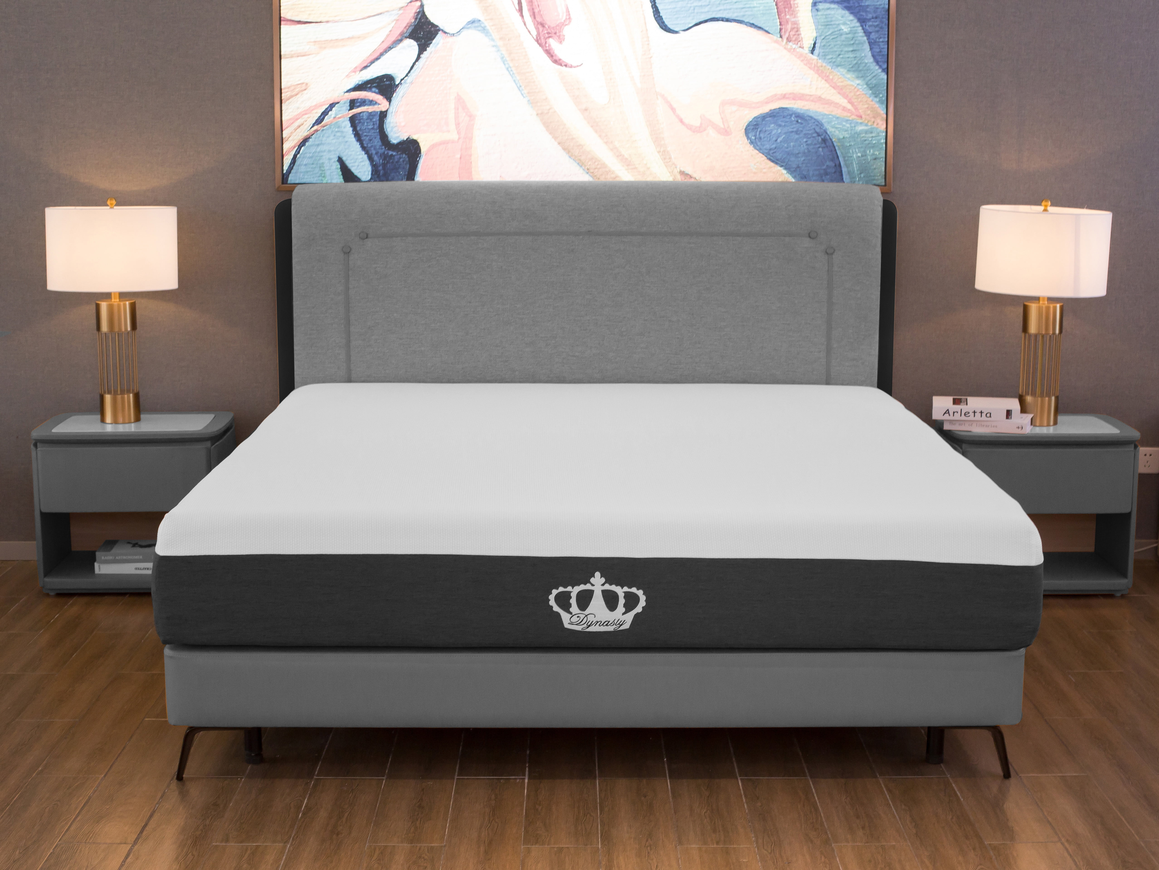 Dynasty Mattress 10" GEL Memory Foam Mattress - Queen RV