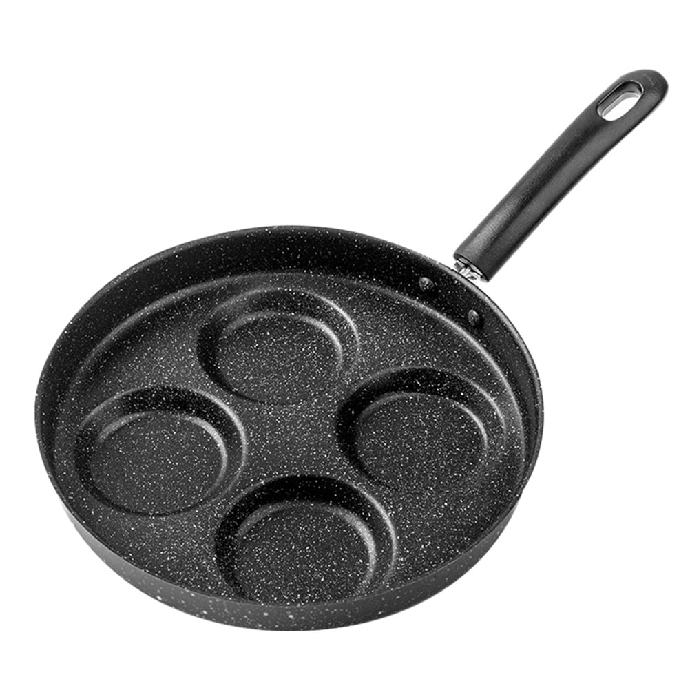 Egg Pan,Breakfast Frying Pan,4 Cup Egg Pans Nonstick,Nonstick Granite Omelette Skillet,Pancake Pan and Egg Cooker and Grill Pan,Suitable for Gas and Induction Cooktops