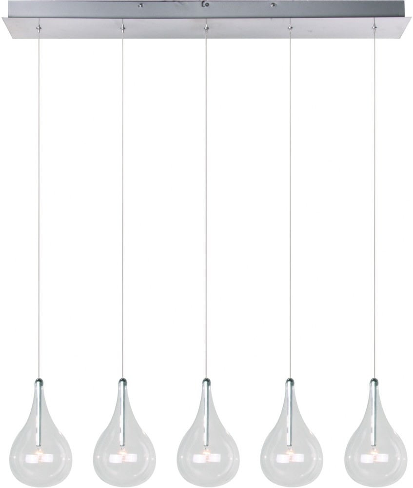 E23115-18-ET2 Lighting-Larmes-5 Light Pendant in Modern style-5 Inches wide by 8 inches high