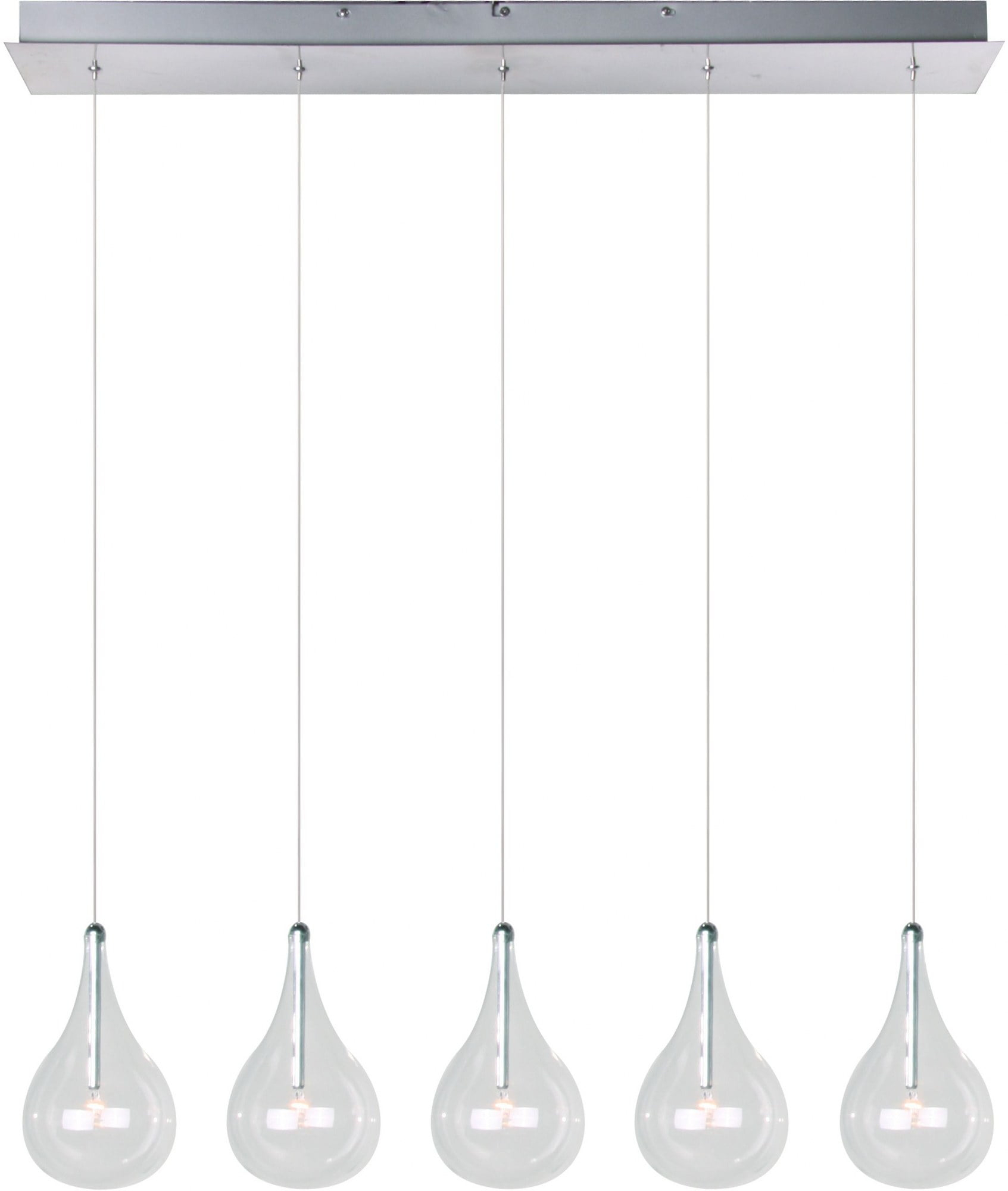 E23115-18-ET2 Lighting-Larmes-5 Light Pendant in Modern style-5 Inches wide by 8 inches high