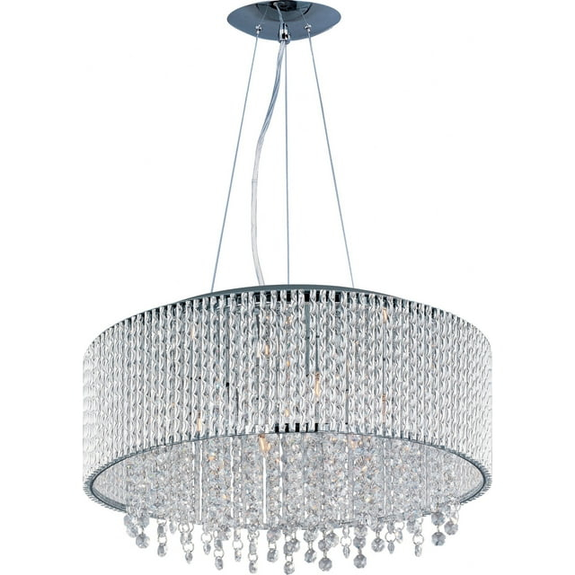 E23137-10PC-ET2 Lighting-Spiral-10 Light Pendant in Mediterranean style-22.5 Inches wide by 10.75 inches high