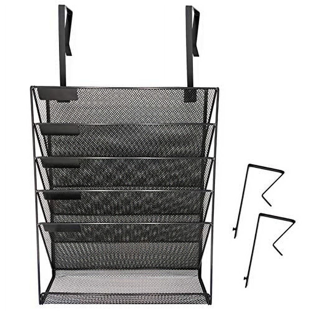 EASEPRES Hanging Organizer Cubicle File Holder - Wall Mount Storage, Office Cubical Accessories