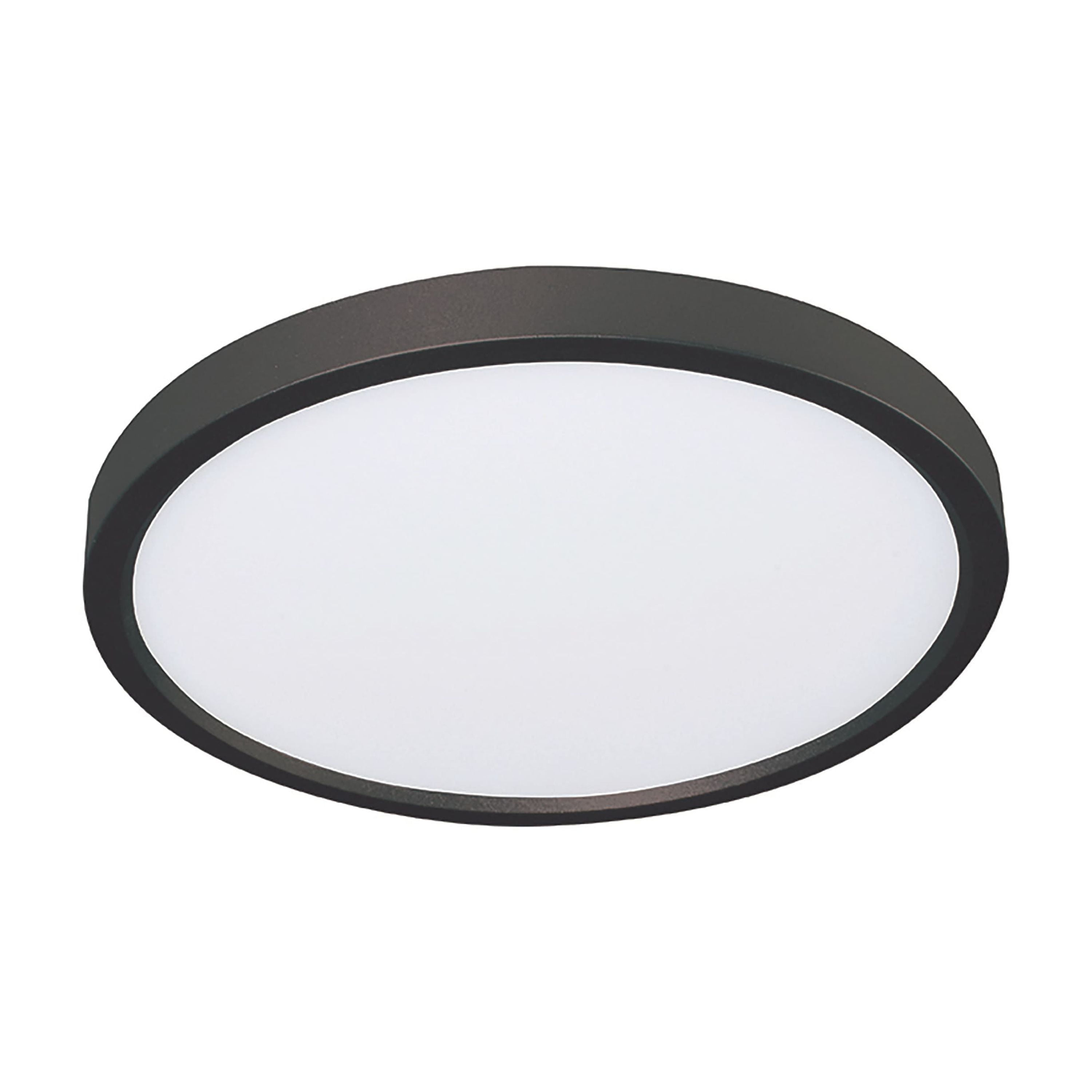EGRF1625LAJD2BK-AFX-Edge 16" Round LED Flush Mount - 30W-Black Finish-30 Watt