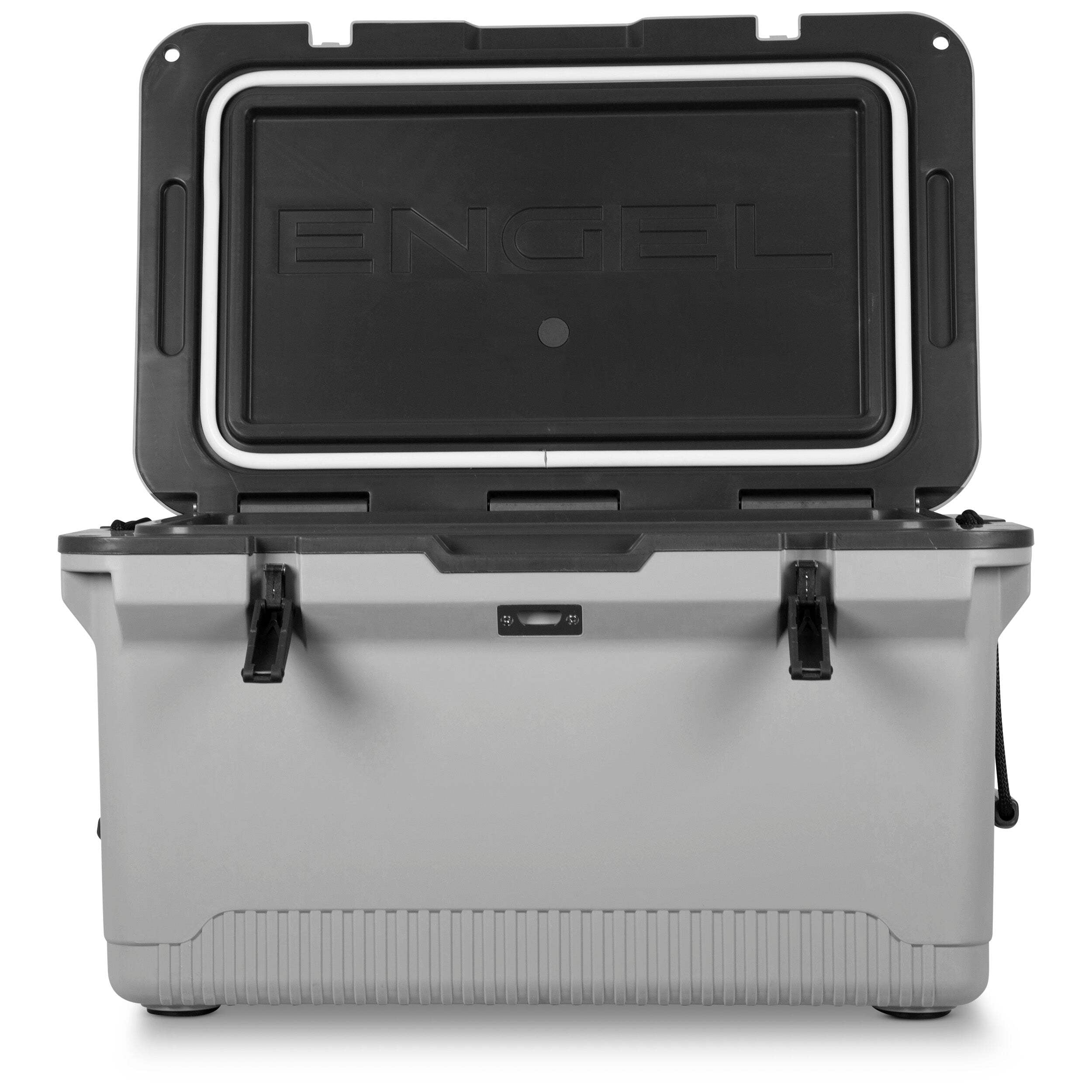 ENGEL 60 Qt UltraLite Cooler With Wire Basket and Divider - Haze Gray
