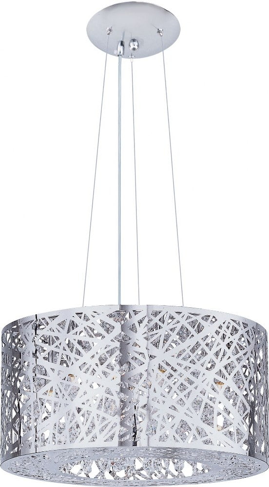 ET2 Lighting Inca 7 - Light Pendant in  Polished Chrome