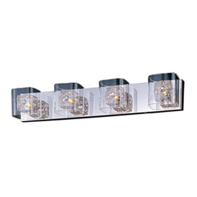 ET2 Lighting - Four Light Bath Vanity - Gem-4 Light Bath Vanity in Modern