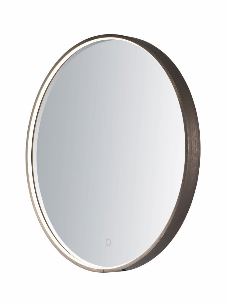 Mirror-22W 1 Led Round Mirror-27.5 Inches Wide By 27.5 Inches High-Anodized Bronze Finish Et2 Lighting E42016-90Brz