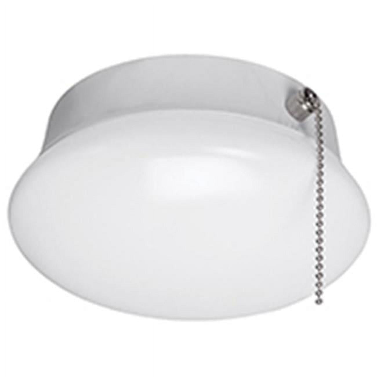 ETI 54484141 Medium E26 Spin Led Light Fixture, White