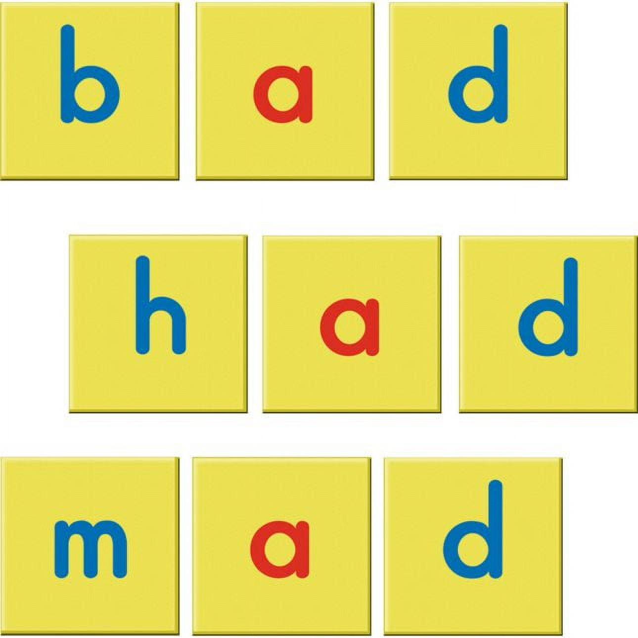 EZread Soft Touch Magnetic Foam Letter Tiles - 80 lowercase letter tiles
