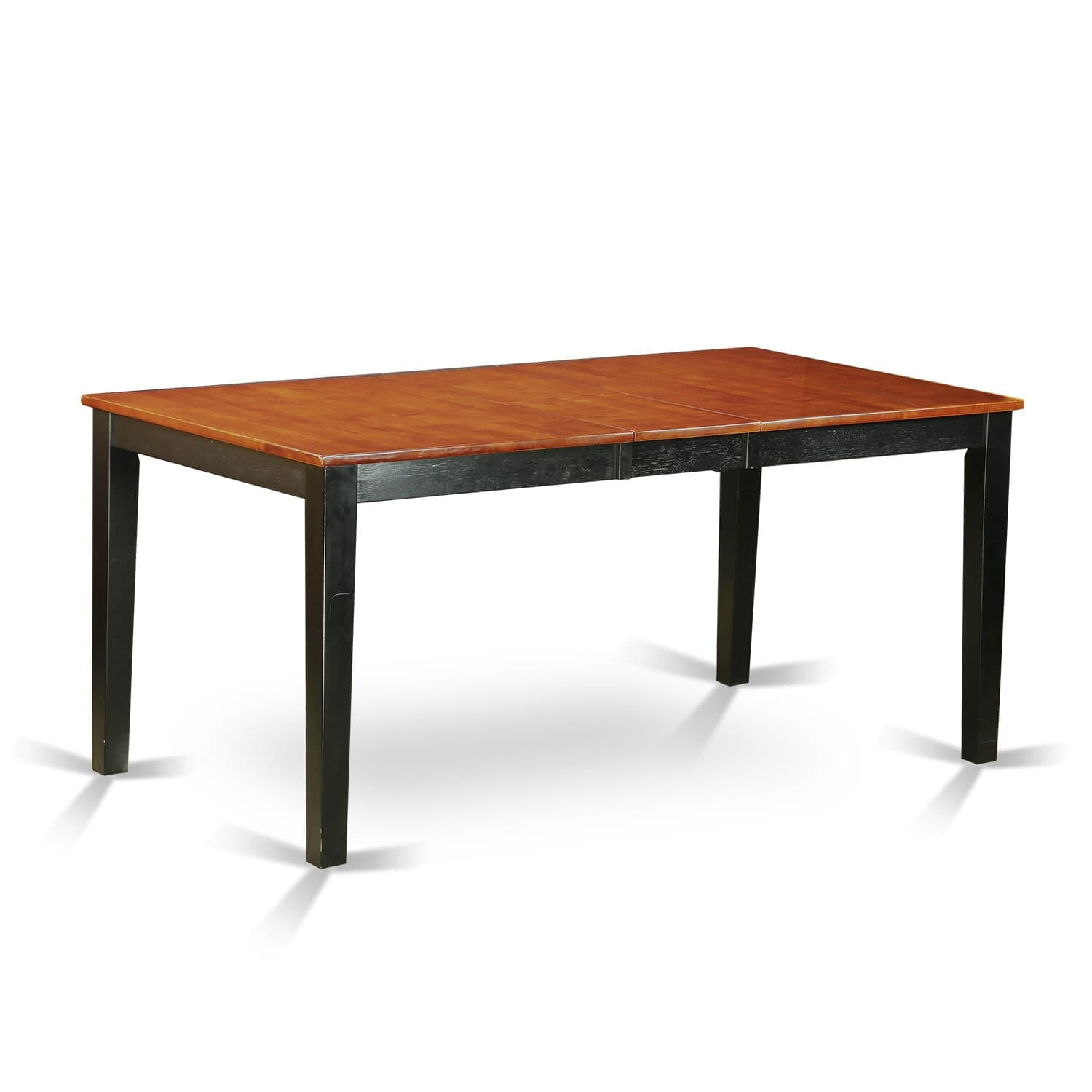 East West Furniture  Dining Set Contains a Rectangle Kitchen Table and Dining Chairs with a Bench (Chair Seat Type Options) NIAV6-BCH-LC 6
